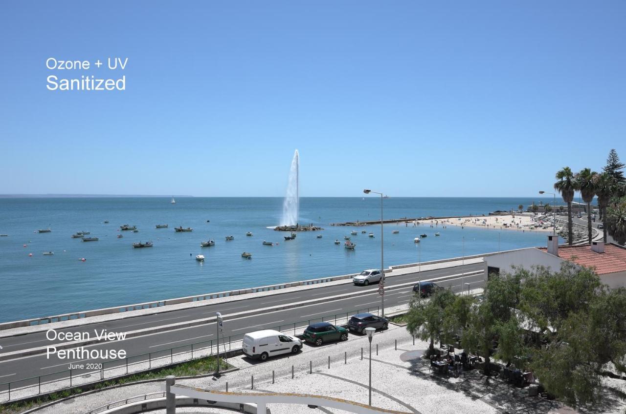 Apartamento Ocean View Penthouse Paço de Arcos Exterior foto